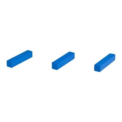 Legestäbchen - Spielsteine - Straße - Holz - blau - 25 mm