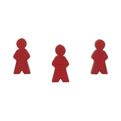 Mann - 14x30x8mm - rot
