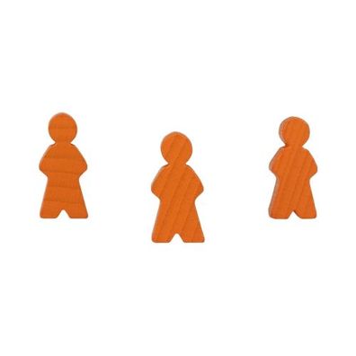 Mann - 14x30x8mm - orange