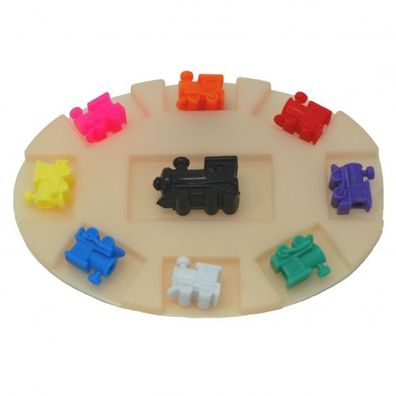 Mexican Train Stadtion mit Zügen - Zubehör