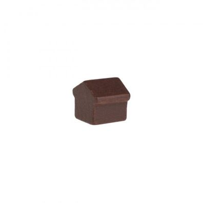 Monopoly Haus - 12x13x12mm - braun