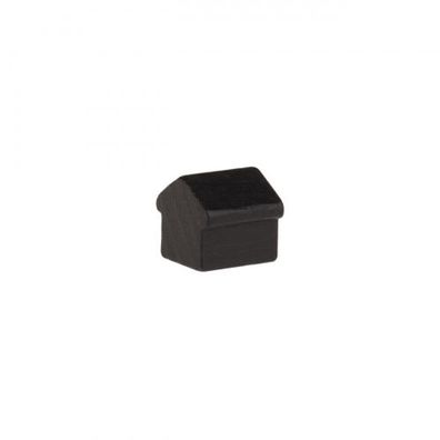 Monopoly Haus - 12x13x12mm - schwarz