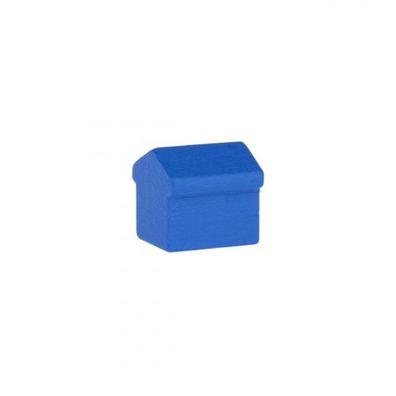 Monopoly Hotel - 15x15x15mm - blau