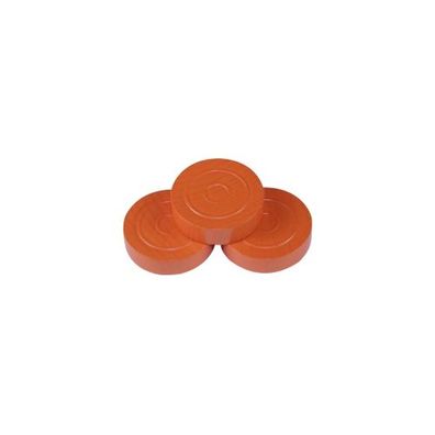 Mühlestein - Dame - Backgammonstein - 25x7mm - orange