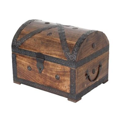 Piraten-Schatztruhe 32cm mit Griffen
