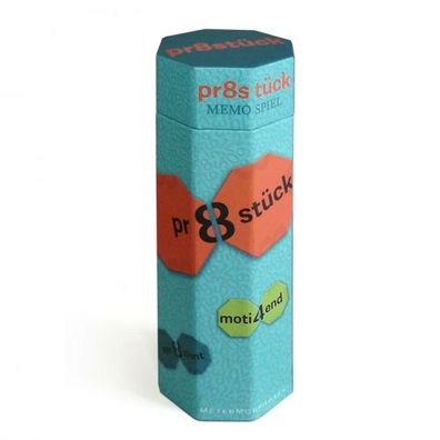 Pr8stück - Das Memospiel mit der Zahl im Wort - deutsch