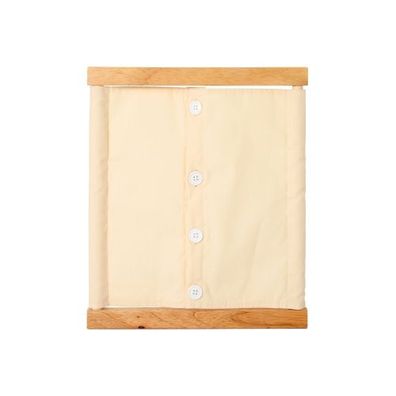 Rahmen mit großen Knöpfen