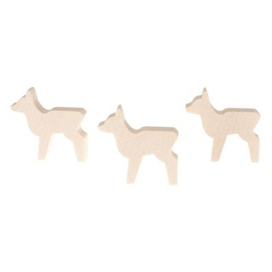Rehkitz - 30x29x8mm - natur