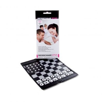 Reiseschach im flachen Etui