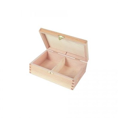 Schachfigurenkassette aus Buche - 190x120x70 mm