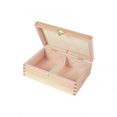 Schachfigurenkassette aus Buche - 260x160x80 mm