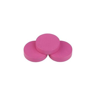Scheibe - Europa - 28x7mm - rosa