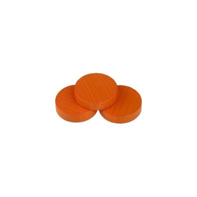 Scheibe - Rhea - 25x7mm - orange