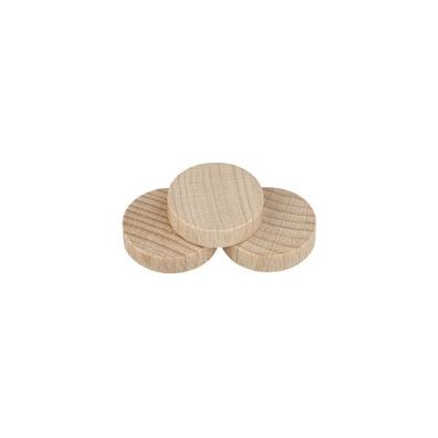 Scheibe - Rhea - 25x7mm - natur