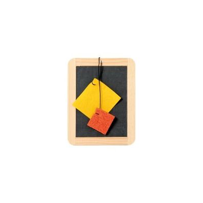 Schiefertafel Schwamm-Lappen
