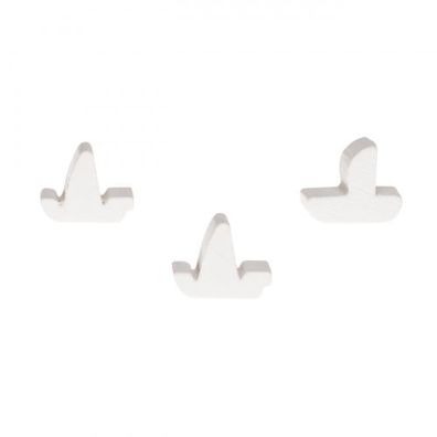 Schiff - 18x14x9mm - weiss