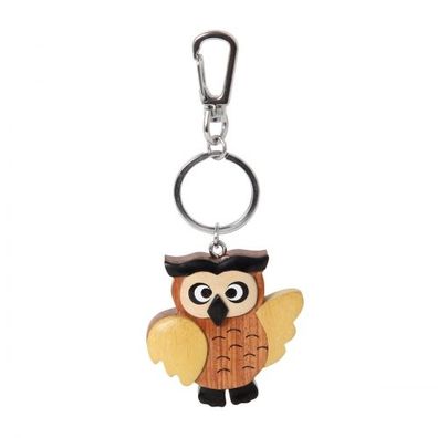 Schlüsselanhänger Eule - sortiert