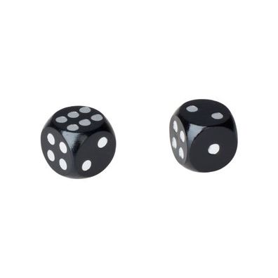 Schwerpunktwürfel - Set mit zwei Würfeln - gezinkter Würfel