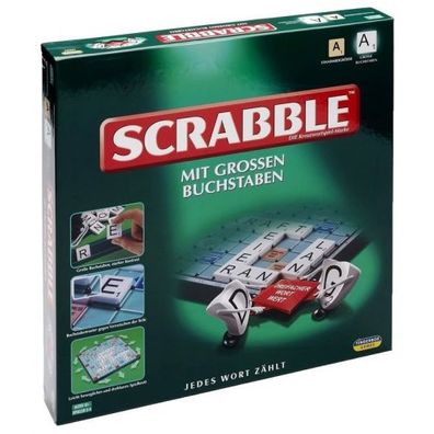Scrabble mit grossen Buchstaben