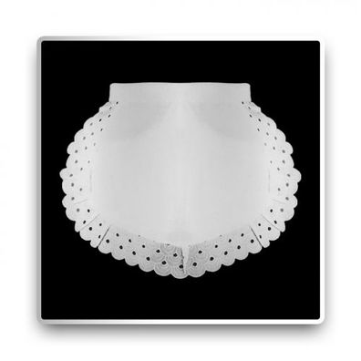 Servierschürze - weiß - 31 cm