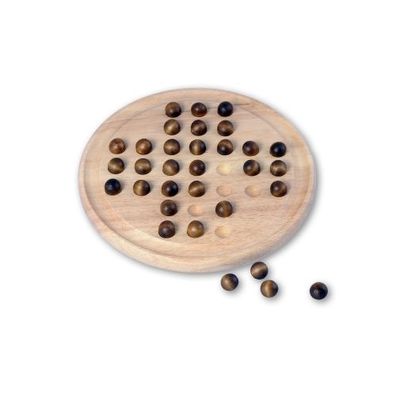 Solitär aus Massivholz rund - 23 cm