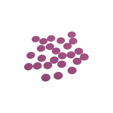 Spielchips - 16 mm - rosa - pink - matt