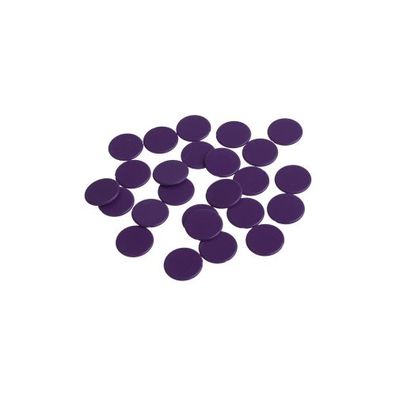 Spielchips - 16 mm - lila - matt