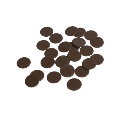 Spielchips - 22 mm - braun - matt