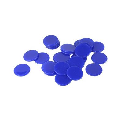Spielchips - 22 mm - blau
