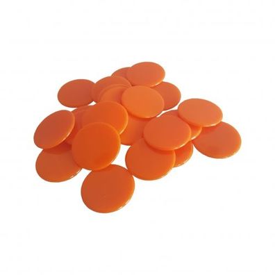 Spielchips - 22 mm - orange