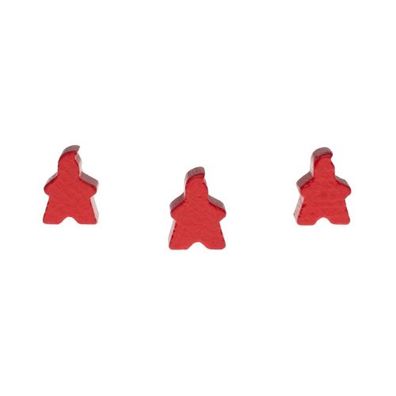 Spielfigur Fire - 14x18x10mm - rot