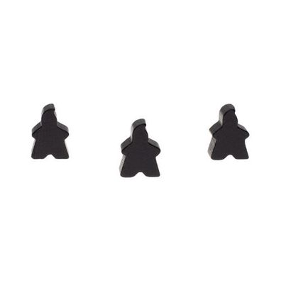 Spielfigur Fire - 14x18x10mm - schwarz