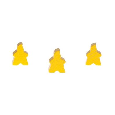 Spielfigur Fire - 14x18x10mm - gelb