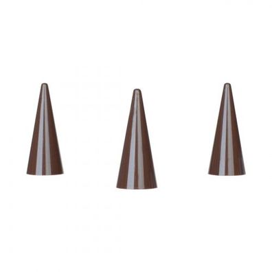 Spielfigur Kegel - stapelbar - braun - Kunststoff - 35 x 15 mm
