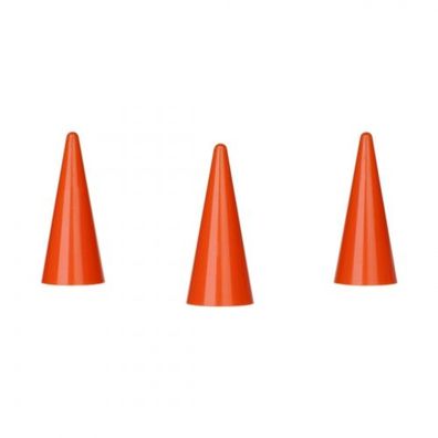 Spielfigur Kegel - stapelbar - orange - Kunststoff - 35 x 15 mm
