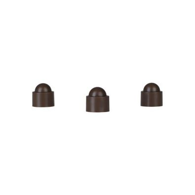 Spielfigur Tower - stapelbar - braun - Kunststoff - 12 x 13 mm