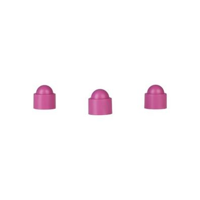 Spielfigur Tower - stapelbar - rosa - Kunststoff - 12 x 13 mm