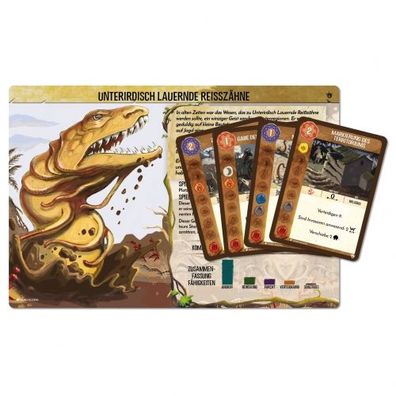 Spirit Island - Unterirdisch lauernde Reißzähne - Mini-Eweiterung - deutsch