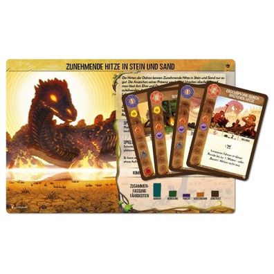 Spirit Island - Zunehmende Hitze in Stein und Sand - Mini-Eweiterung - deutsch