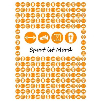 Sport ist Mord - Krimi-Dinner Spiel für 4 Personen - deutsch