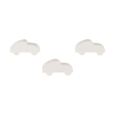 Sportwagen - Auto - 25x11x8mm - weiss