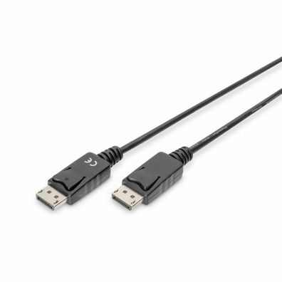 Digitus DisplayPort Anschlusskabel, 1m, schwarz