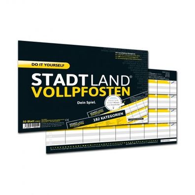 Stadt Land Vollpfosten (Do It Yourself-Edition)