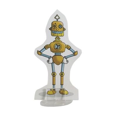 Standfuss - Halter für Spielfiguren - 20x10mm - transparent