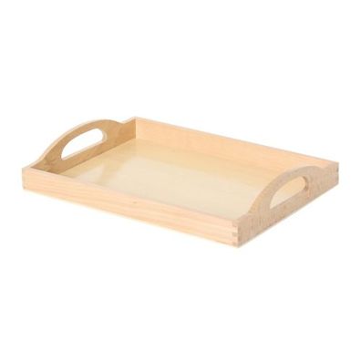 Tablett aus Holz 32 x 22 cm