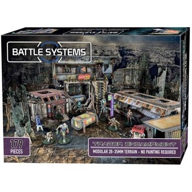 Tabletop Terrain - Trader Encampment (179 Teile) - englisch