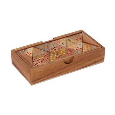 Tri Domino für 2-6 Spieler - Holz