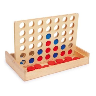 Vier in einer Reihe auf Reise