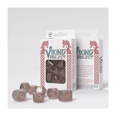 Viking Modern Dice Set - Niflheim (7) - englisch