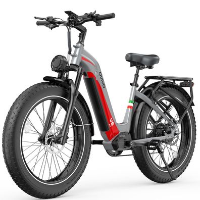 26 * 4.0 Zoll Elektrofahrrad 48V 20Ah 960Wh, Reichweite 120 km Vorderradgabelfederung